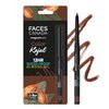 FACESCANADA Magneteyes Color Eye Pencil - Brown Comfort 03 | with Almond Oil | 12 HR Long Stay Matte Finish | Single Stroke Glide | Waterproof & Smudge Proof | 0.01 Oz/0.30g