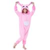 Fzhzcos Animal Onesie Kids Pajamas Cosplay Costume Christmas Costume for Girls and Boys