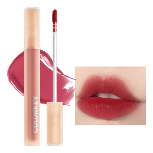COLORKEY Soft Matte Water Lip Tint, Matte Finishs, Long-Lasting, Moist Fit Without Stickiness, Mo...