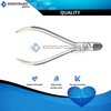OdontoMed2011® Hard Wire Cutter Plier Tc Tip Dental Standard Distal Orthodontics Stainless Steel Instruments (Silver + Gold)