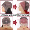 99J Burgundy Lace Front Wigs Human Hair 13x4 Short Bob Wig HD Lace Front Human Hair Wig Pre Plucked with Baby Hair 8inch180% Density Win Red Burgundy Color Bob Wig for Women Human Hair