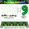 Video Game Party Decorations - 9th Birthday Decorations for Boys, HAPPY BIRTHDAY Banner, Video Game Tablecloth, Gaming Pattern Balloons, Controller Balloons, Gaming Hanging Sign, Gaming Birthday Party