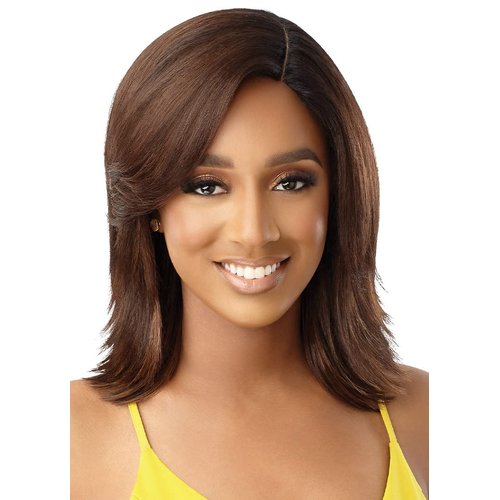 Outre The Daily Wig Synthetic Hair Lace Part Wig - STERLING (Color:DR CHOCOLATE SWIRL)
