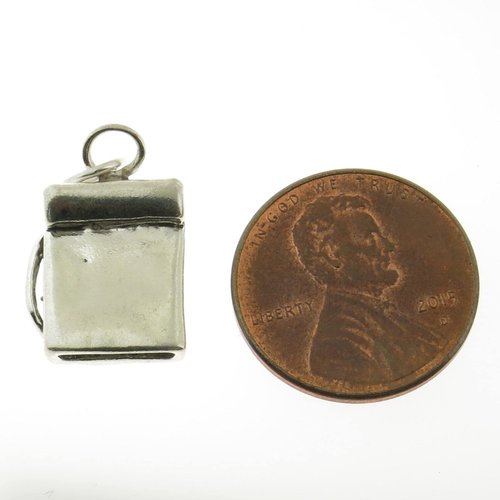 New 925 Sterling Silver Dental Floss Charm RISHI1077MISH