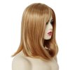 GNIMEGIL Strawberry Blonde Wig Halloween Costume Wig with Bangs Medium Length Mom Bob Wigs for Women Celebrity Natural Straight Hair Daily
