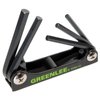 Greenlee 0254-13 Folding Hex Key Set, 5-Piece