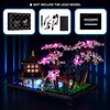 YEABRICKS LED Light for Lego-10315 Icons Tranquil Garden Building Blocks Model (Lego Set NOT Included)