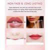 Lip Liner Stain Marker Pen-Pink Matte Waterproof Liquid Lipstick & Lip Liner Pencil, Long Lasting Smudge-Proof Non-Stick Cup Lip Tint Stain, Color Stay All Day, Lipstain Makeup Gift For Women-02#Pink