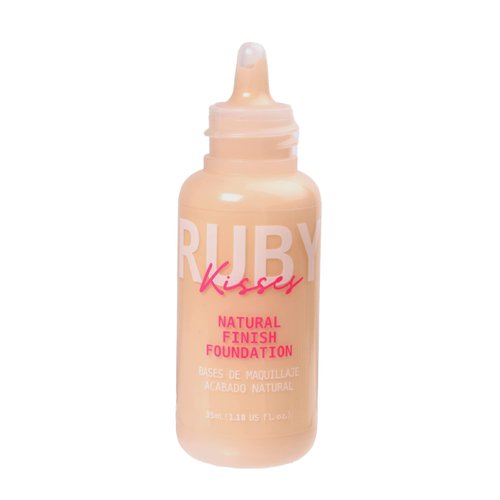 Ruby Kisses Liquid Foundation Medium Coverage, Lightweight, Natural Finish, Face Makeup for All Skin Type, Korean Makeup (Classic Ivory)