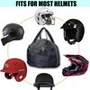 Helmet Bag,Motorcycle Helmet Storage Bag,Lightweight MX Helmet Bag Water-Resistant 1680D Oxford with Strap, Reflective Strip (Black)