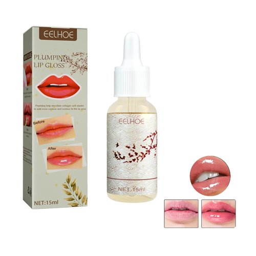 Collagen Instant Volumising Lip Plumper Serum Hyaluronic Acid Lip Oil Repair Lip Fine Lines Prevents Chapping Cosmetics