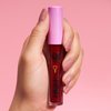 Kimchi Chic High Key Gloss, High-Shine Lip Gloss Helps Illuminate Your Look and Face, Non-Sticky, Deep Burgundy Red, 04 Pomegranate, 3.5ml