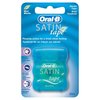 Oral-B Satin Dental Floss, 25 m, Plaque Remover for Teeth, Fresh Clean Feeling, Wide Tape with a Satin-Like Texture, Comfort Grip, Mint