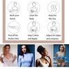 Brozigo 80PCS Nipple Cover 80PCS Pasties Nipple Covers for Woman 40 Pairs Self-adhesive Breast Petals for Summer Dress Beige