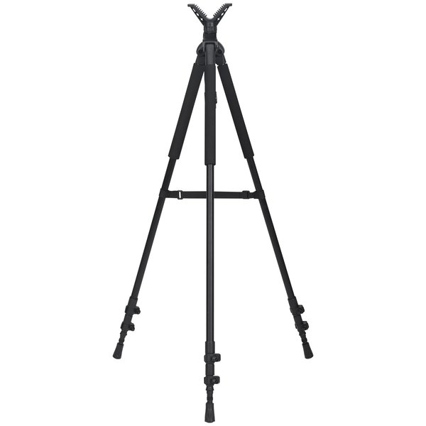 Leader Accessories Lightweight Aluminum Alloy Shooting Stick Tripod Height Adjustable 20.08'' to 65.35"