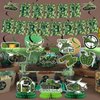 Yoyuspy Camo Birthday Party Decorations - 13PCS Army Birthday Party Decorations Set Camo Happy Birthday Banner Hanging Swirls Honeycomb Centerpieces Decor Military Theme Party Supplies for Boys