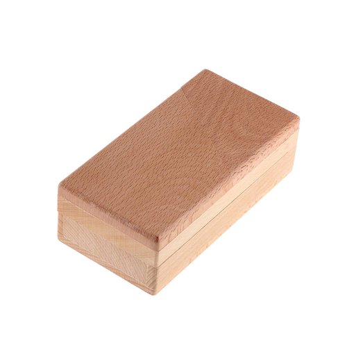 Gift Card Money Holder Puzzle Gift Case Box Big Secret Opening Impossible Box Puzzle Handmade 3D Brain Teaser Puzzle Magic Wooden Mysterious Box Gift Box Cube Game Box IQ Toys by AHYUAN (Natural)