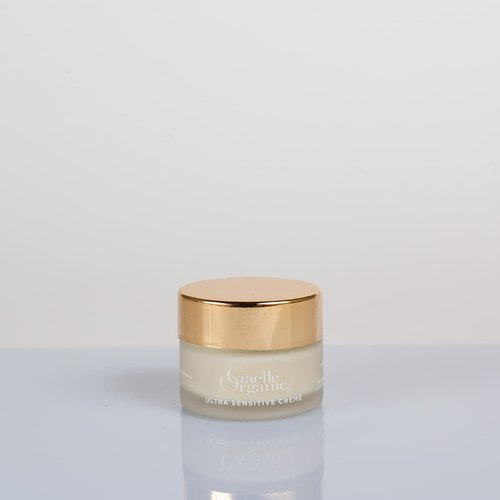 Gaelle Organic Ultra-Sensitive Creme |Anti-Aging Moisturizer for Dry Sensitive Skin | Regenerating Face Cream with Edelweiss Pomegranate and Evening Primrose Oil - Eco-Certified 15ml