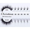 Christina 100% Human Hair False Eyelashes (605-6 Pack)