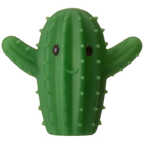Kikkerland Happy Cactus Plant Reusable Laundry Dryer Balls, Laundry Softener, Reduces Clothing Wrinkles and Saves Drying Time, Green, Set of 2