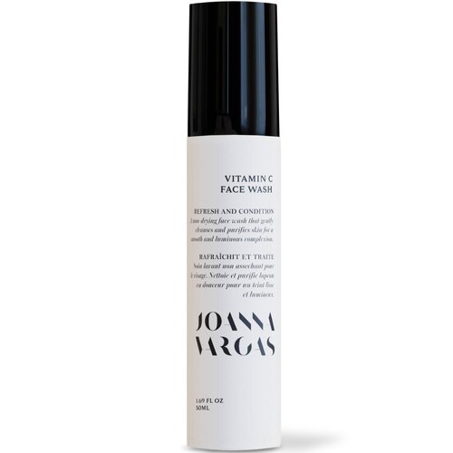 Joanna Vargas Vitamin C Face Wash for Women - Hydrating Face Wash with Witch Hazel & Hyaluronic Acid - Nourishing Vitamin C Facial Wash for Smooth & Glowing Skin - Clarifying Face Wash for Dry Skin