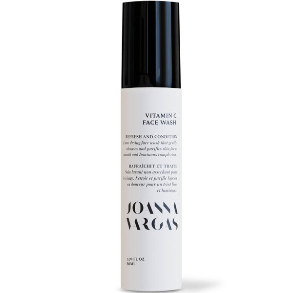 Joanna Vargas Vitamin C Face Wash for Women - Hydrating Face Wash with Witch Hazel & Hyaluronic Acid - Nourishing Vitamin C Facial Wash for Smooth & Glowing Skin - Clarifying Face Wash for Dry Skin