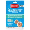 O'Keeffe's for Healthy Feet Intensive Moisturizing Foot Mask; Guaranteed Relief for Extremely Dry; Rough Feet; One Pair Single-Use Hydrating Foot Mask Socks; (Pack of 4)
