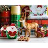 24 Pack Santa Deer Snowman Cupcake Toppers and Wrappers for Christmas Party Supplies(packingmaster)