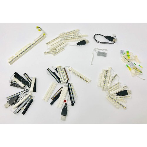 Shining Blocks LED Lighting Kit for Lego 10261 Creator Roller Coaster