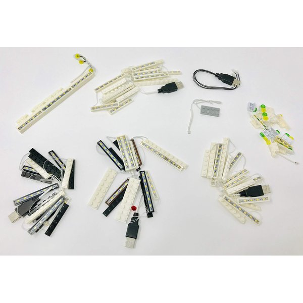 Shining Blocks LED Lighting Kit for Lego 10261 Creator Roller Coaster
