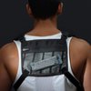 MVRK Water Resistant Chest Pack - Minimalist Running Pack For Workouts, Running Phone Holder With Extra Storage, Lightweight Running Vest, Running Backpack (Black)
