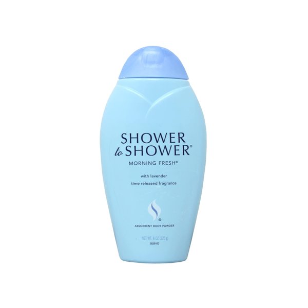 SHOWER to SHOWER MORNING FRESH ABSORBENT BODY POWDER 8 OZ