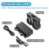 Hanatora Mavic 2 Zoom/Pro Battery Wall & Car Charger for DJI Mavic 2 Zoom/Pro Drone,5 in 1 Charging Hub with Charging,Discharging,Storage Charging
