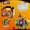 MOEMOE BABY Halloween Building Block Set, Halloween Party Favors Mini Cute Bricks for Kids 6 in 1 Halloween Toys for Family and School Teaching