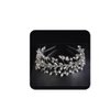 JWICOS Wedding Headband Crystal Tiara Bridal Headpieces for Bride Pearl Hair Vine Wedding Hair Accessories for Party Prom Bride Women (Silver)
