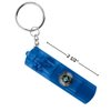 3 in 1, Whistle / Compass / Flash Light Key Chain - Set of 12 - Handouts and Party Favors