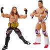 Mattel WWE Championship Showdown 2-Pack Action Figures & Accessory, Series #16 British Bulldog vs Shawn Michaels Collectible Set, 6-inch