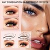 Fluffy Lash Clusters Eyelash Extension Manga Lash Clusters 10-18mm D Curl Anime Eyelash Extensions 120pcs Wispy Eyelash Clusters Individual False Lashes DIY at Home, by Momolash