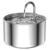 AOOGITF Cat Water Fountain, 304 Stainless Steel Pet Water Fountain, 24/7 Keep The Water Fresh, 74oz Capacity, Ultra-Quiet, No Sputter, Compact, Easy Cleaning, Suit for Pets