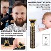 genkigold Hair Trimmer for Men: Professional Zero-Gap Men's Hair Clippers for Precision Haircuts, Grooming Kit with Portable Cordless Design,Rechargeable Lasting 180 mins,Travel Essential,Dragon