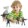 US Army Men and SWAT Team Toy Soldiers Action Figures with Military Weapons Accessories for Kids Boys Girls,12Pcs
