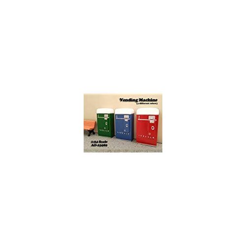 1 Piece Vending Machine Accessory Diorama Green For 1:24 Scale Models by American Diorama 23989G
