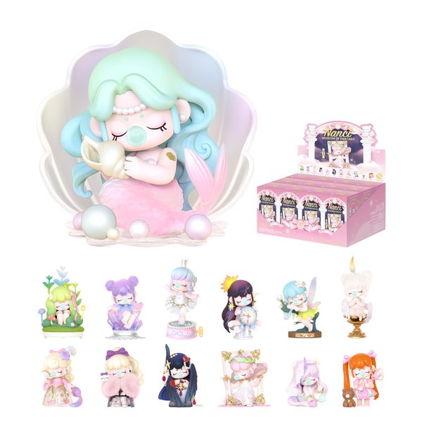 Rolife Nanci Blind Box-Fantasy Museum Series, 1PC Random Action Figure Box, Popular Collectible Toy Cute Action Figure, Creative Gifts for Birthday/Christmas Holiday