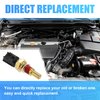 uxcell Engine Coolant Temperature Sensor No.8L3Z6G004A for Ford F-150 1997-2010 Water Temperature Sensor