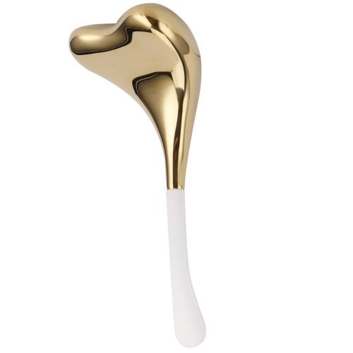 JURon Gua Sha and Massage Cryo Sticks for Face,Ice Globes-Facial Skin Care Tools for Women, Cold Globes for Facials, Cooling Face Globes (Merman, 1Pack), Gold