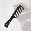 Wide Tooth Comb Detangling Hair Brush Wide Comb Barber Comb Hairdressing Hair Styling Comb Heat Resistant Anti-static Comb Paddle Hair Comb Care Handgrip Comb for Long, Wet or Curly Hair Comb