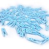 Gamilys 60 Pack 1.4" Inch Mini Blue Clothespins，Plastic Baby Shower Favors Party Game Scatter Decorations DIY Baby Boy Girl Gender Reveal Parties - Don't Say Baby Game