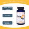 AbeeMed Natural Supplement - Bee Venom Apitoxin Manuka Honey - Supports Inflammation & Mobility - Neck and Backache - Supports Joint & Muscle Discomfort - Sprains, Bruises and Strains A - 60 Caps