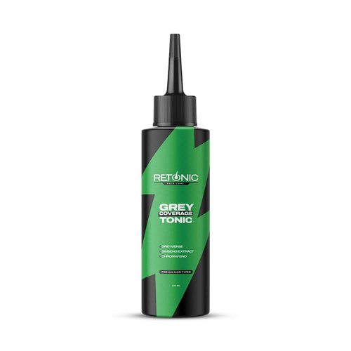 Retonic Gray Hair Coverage Touch Up Tonic, Helps Darken Hair, Restore the Hair Color, More Lively and Shiny Hair, 3.38 Fl Oz (Pack of 1)