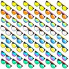 Sunglasses Bulk for Party favors, 48 Pack Neon Plastic Sunglasses with UV400 Protection, Great Gift for Birthday Supplies, Graduation, Summer Pool Beach Party favors, Goody Bag Filler for Boys Girls